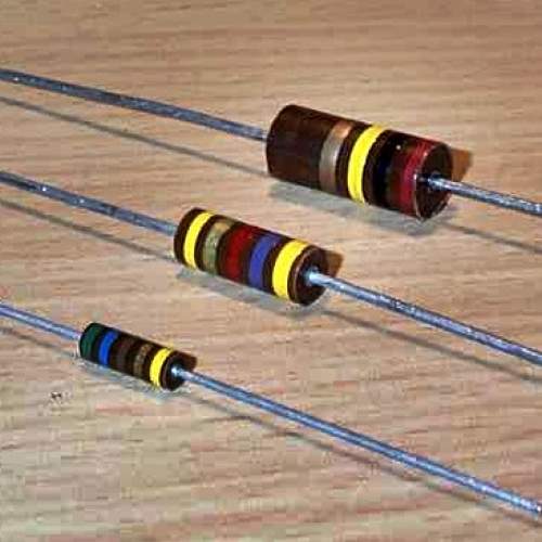 3R 1W Allen-Bradley resistor, each